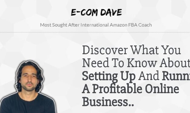 eCom Dave Review – Amazon FBA