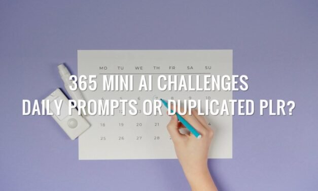 365 Mini AI Challenges Review (2025): PLR Value or Saturation Trap?