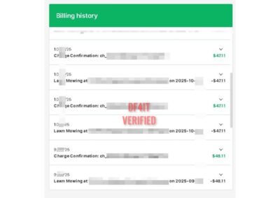 LawnStarter Review recurring charges.